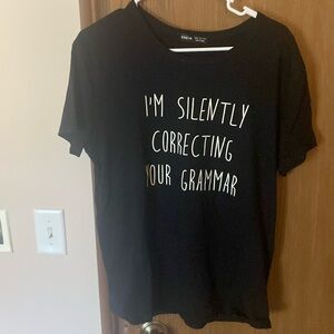 Grammar Tshirt SZ XL